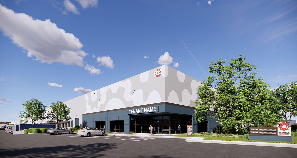 Azusa Industrial Capital Improvements Aerial