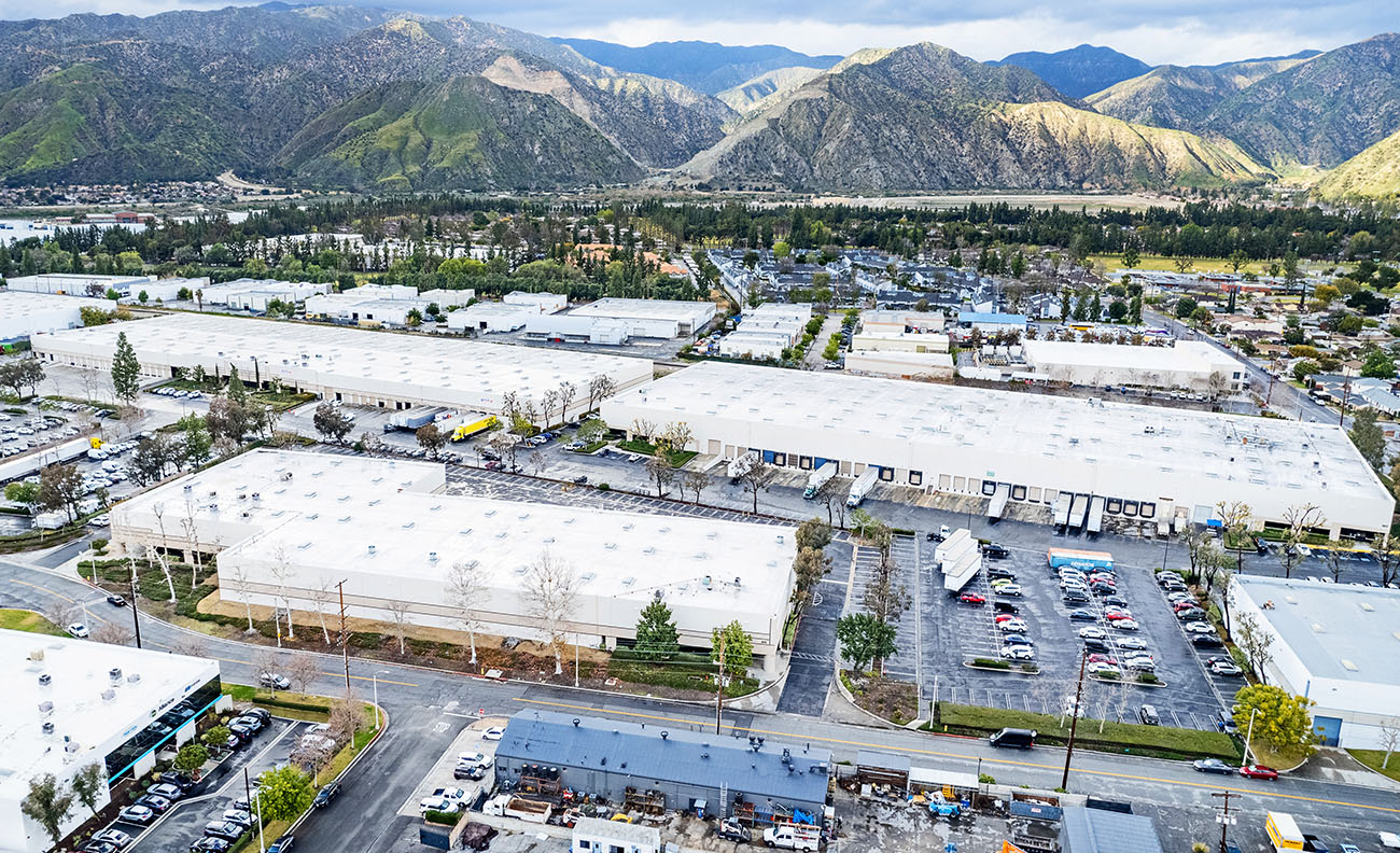 Azusa Industrial Aerial Photo