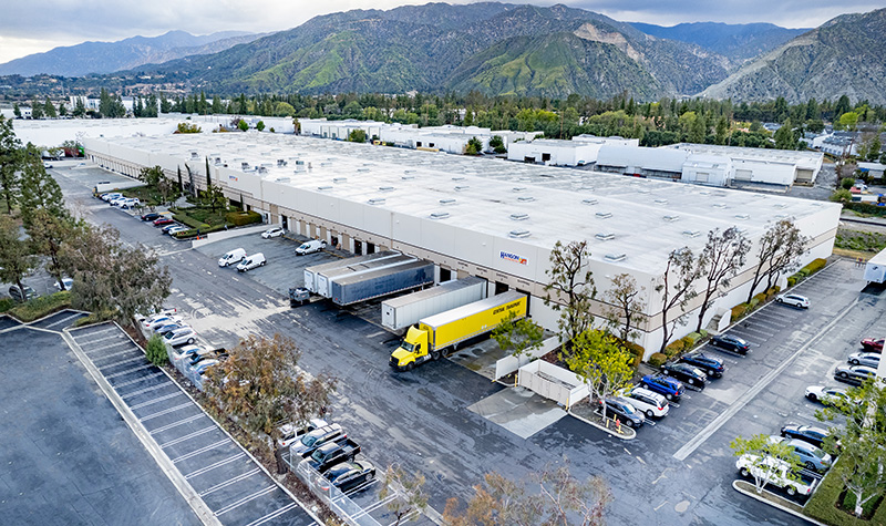 Azusa Industrial Aerial Photo