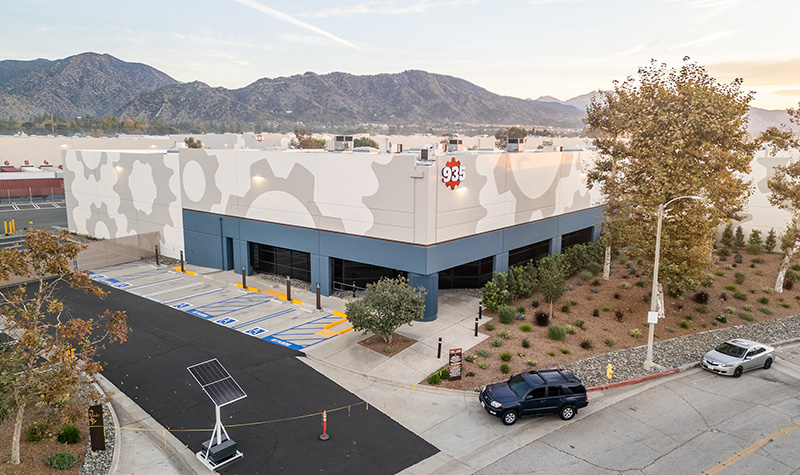 Azusa Industrial Aerial Photo