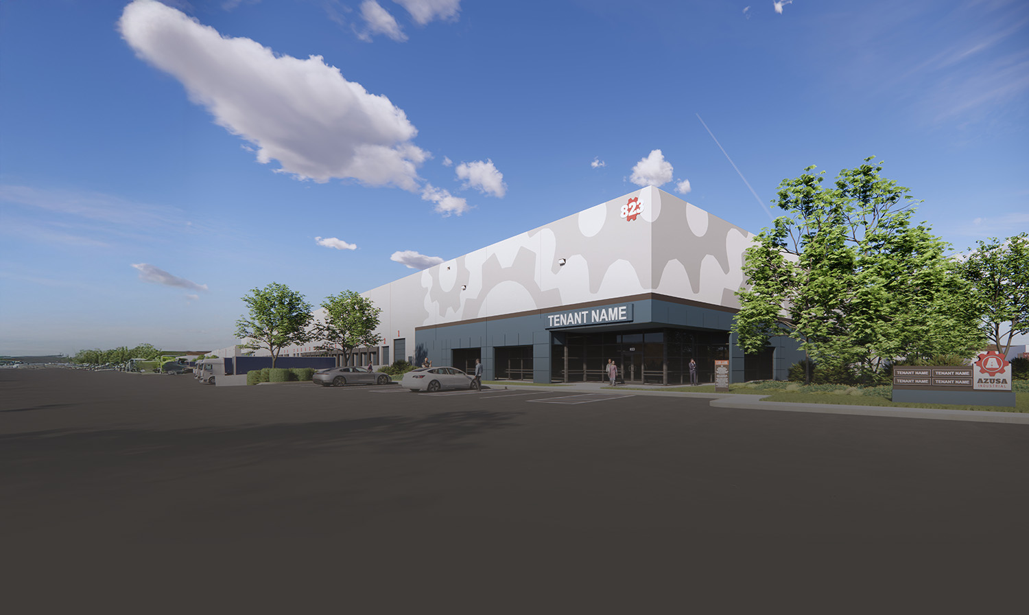 Azusa Industrial Render